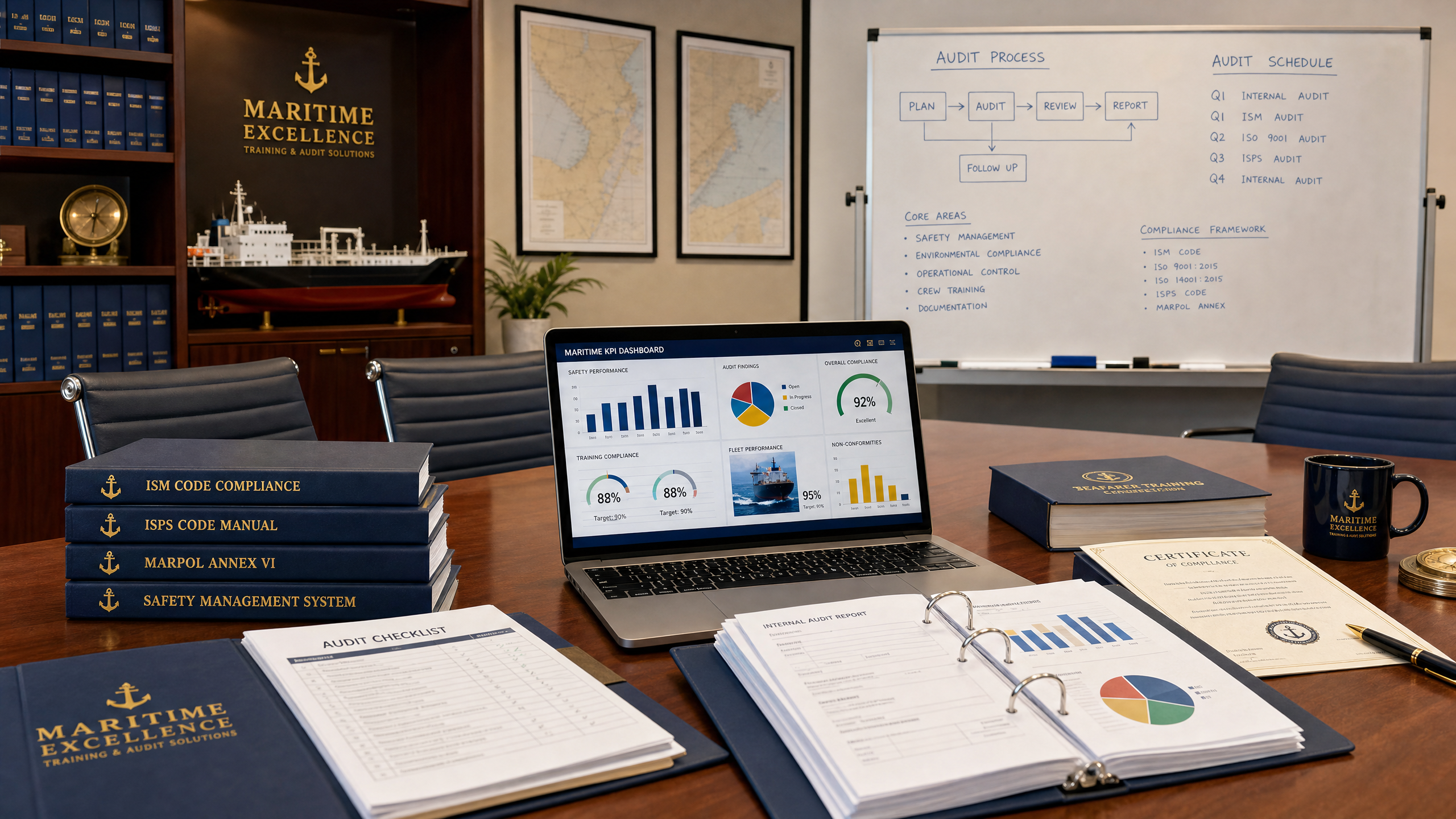 Treinamentos, Auditorias e KPIs